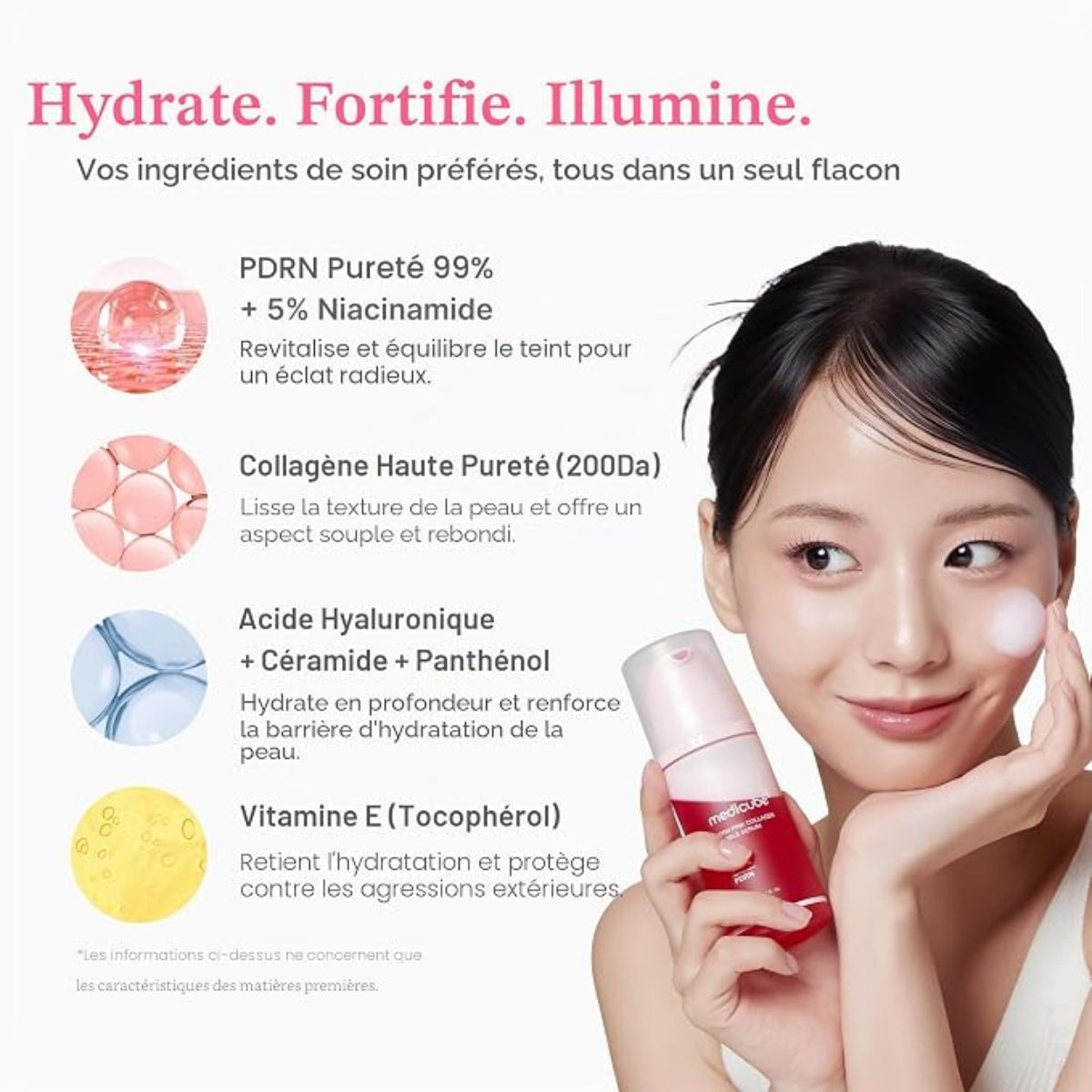 PDRN Pink Collagen Bubble Serum 95mL