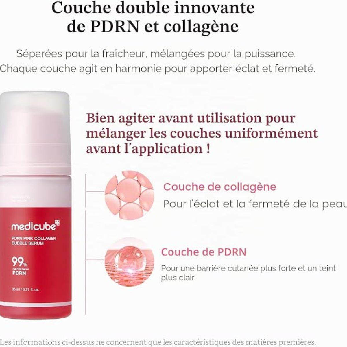 PDRN Pink Collagen Bubble Serum 95mL