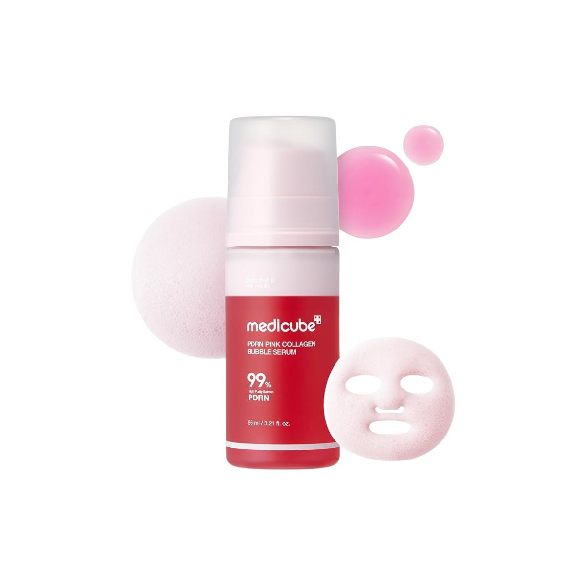 PDRN Pink Collagen Bubble Serum 95mL