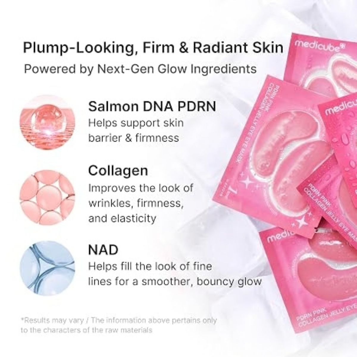 PDRN Pink Collagen Jelly Eye Mask 6ea