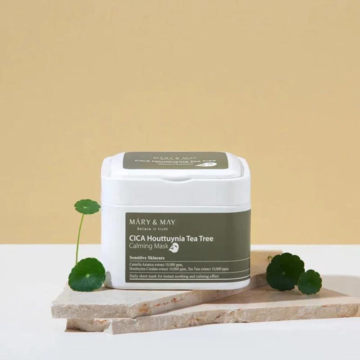 Cica Houttuynia Tea Tree Calming Mask 30pcs
