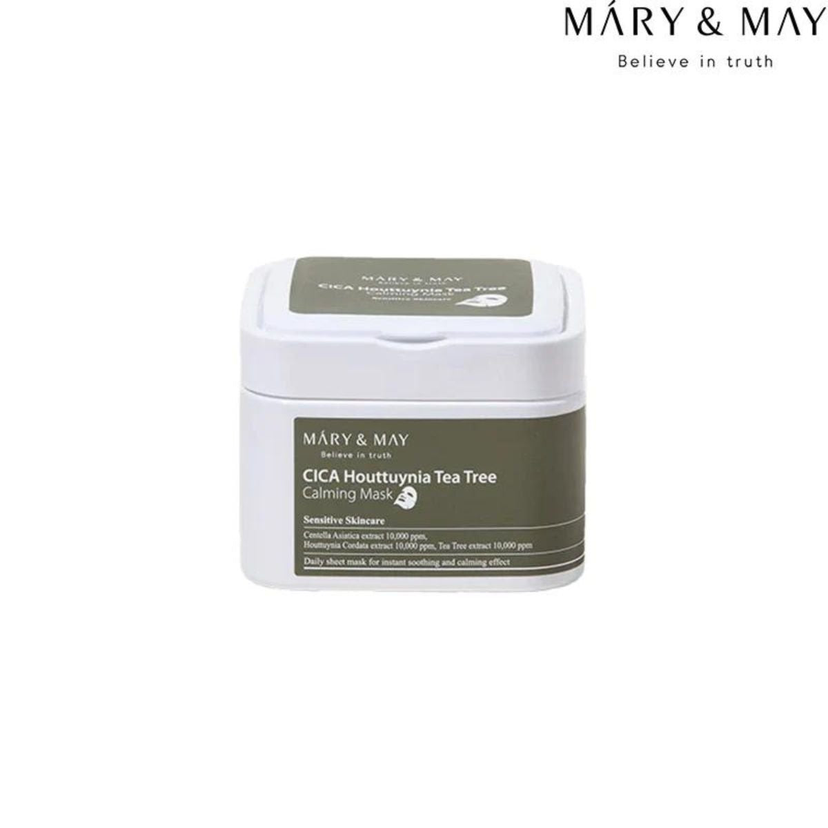 Cica Houttuynia Tea Tree Calming Mask 30pcs