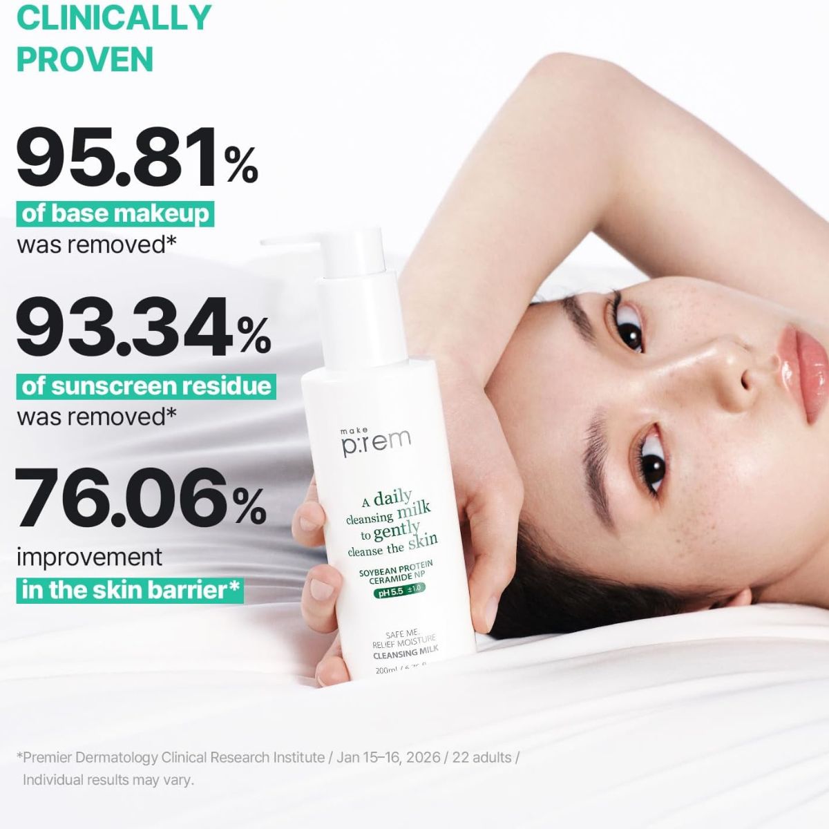 Safe Me Relief Moisture Cleansing Milk 200mL