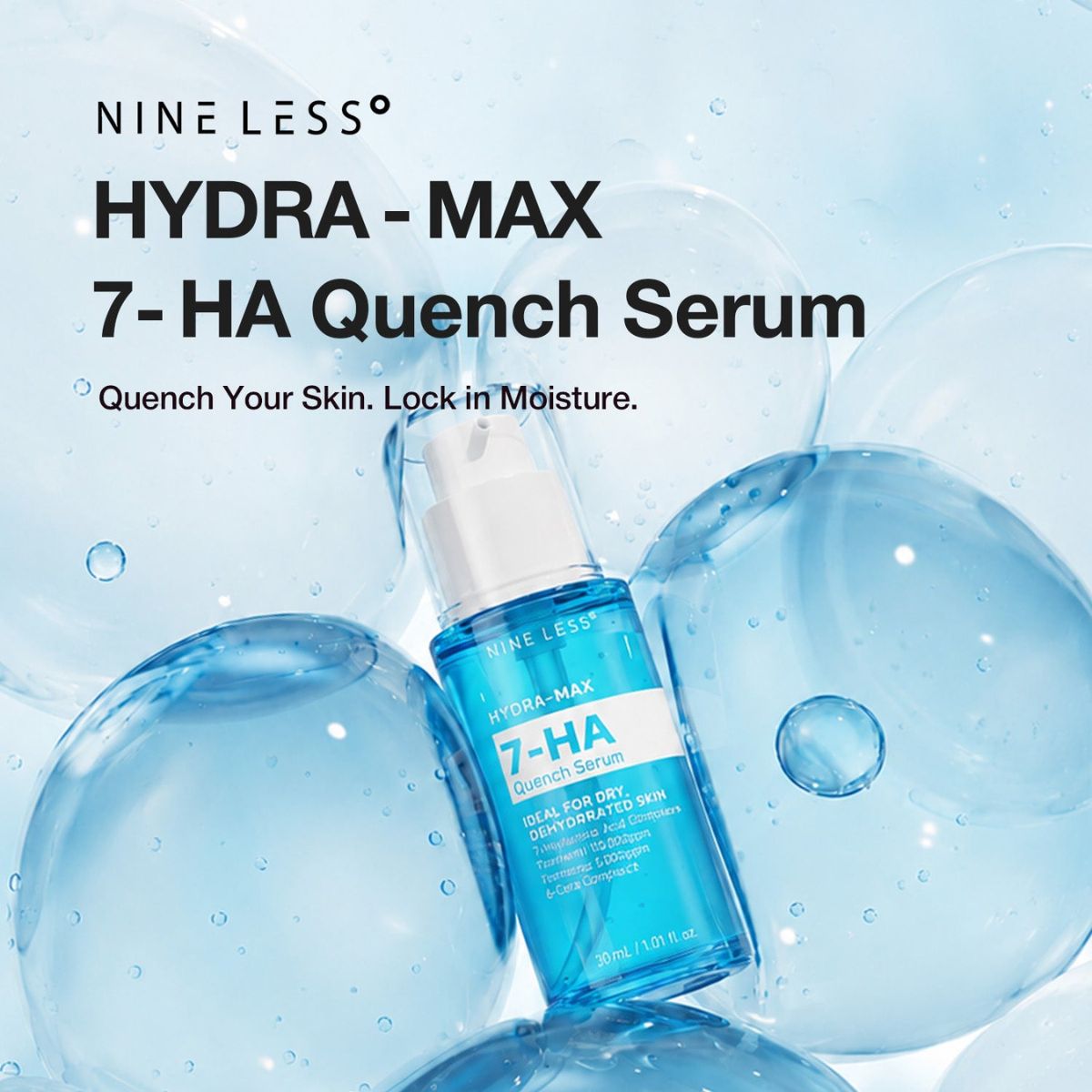Hydra-Max 7-Ha Quench Serum 30mL