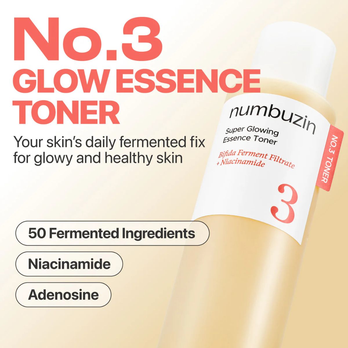 No.3 Super Glowing Essence Toner 200mL