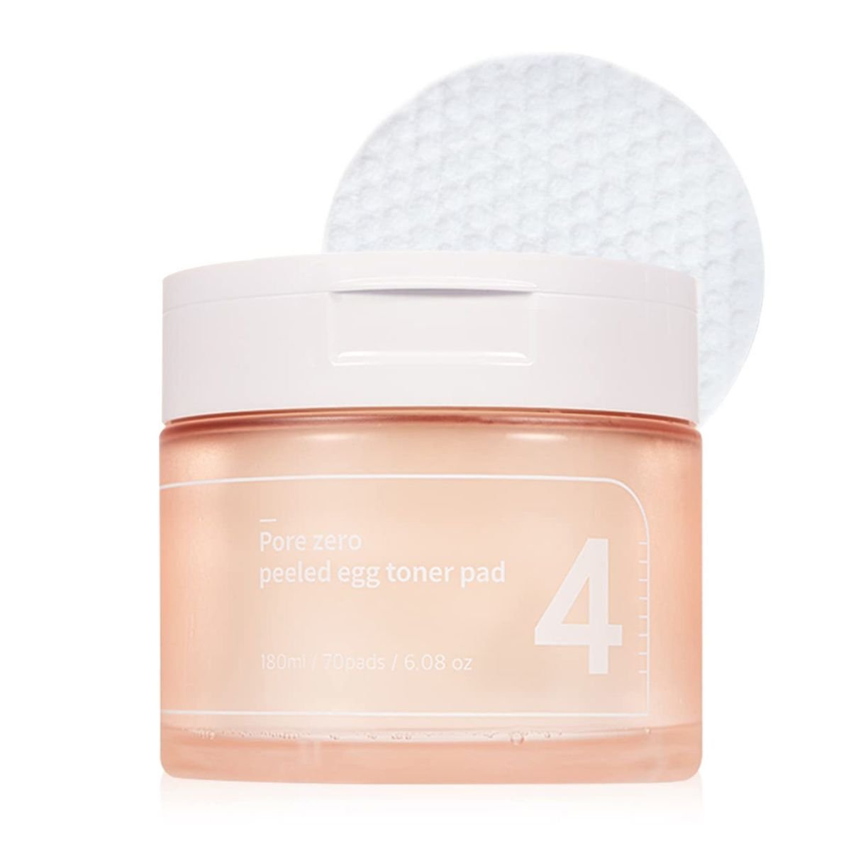 No.4 Pore Zero Peeled Egg Toner Pad 70ea
