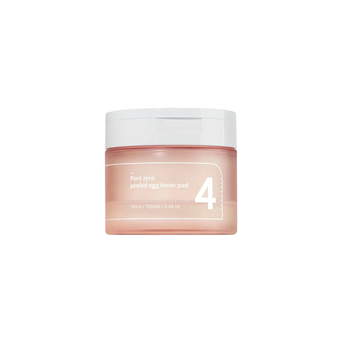 No.4 Pore Zero Peeled Egg Toner Pad 70ea