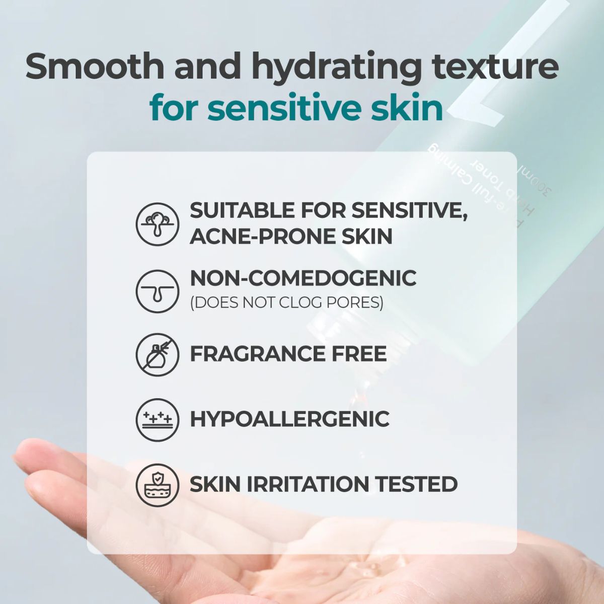 No.1 Pure-full Calming Herb Toner 300mL