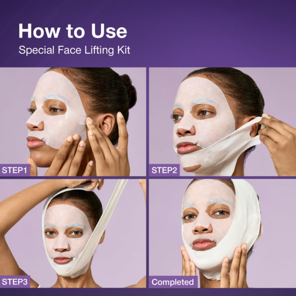 No.9 NAD Bio Lifting Full Cover Facial Mask 4ea