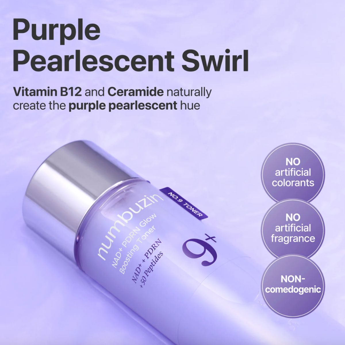 No.9 NAD PDRN Glow Boosting Toner 150mL