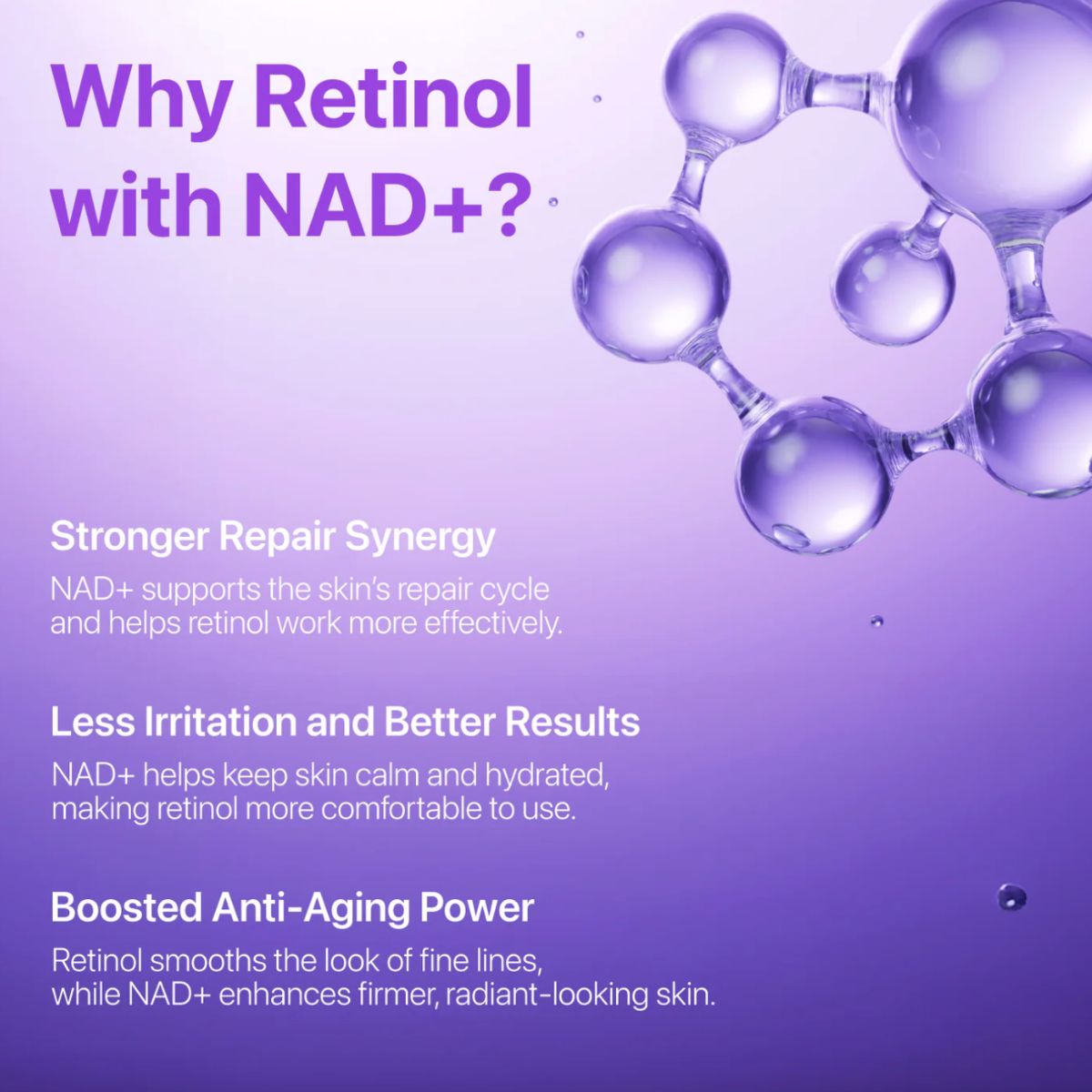 No.9 NAD Retinol Volumetox Eye Cream 10mL