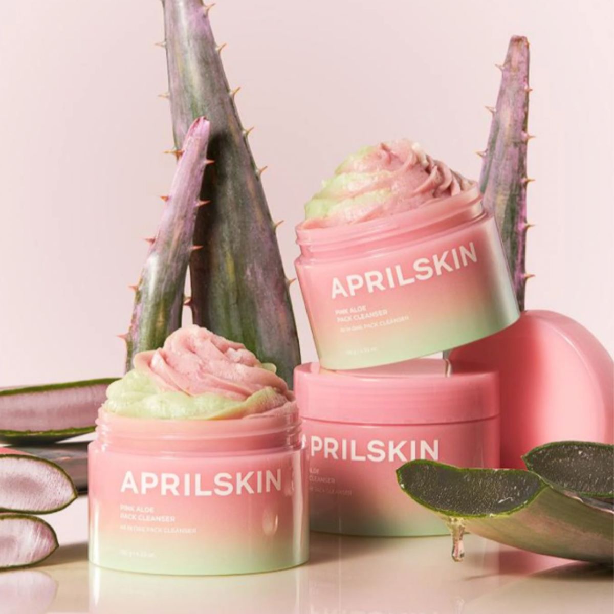 Pink Aloe Pack Cleanser 120g