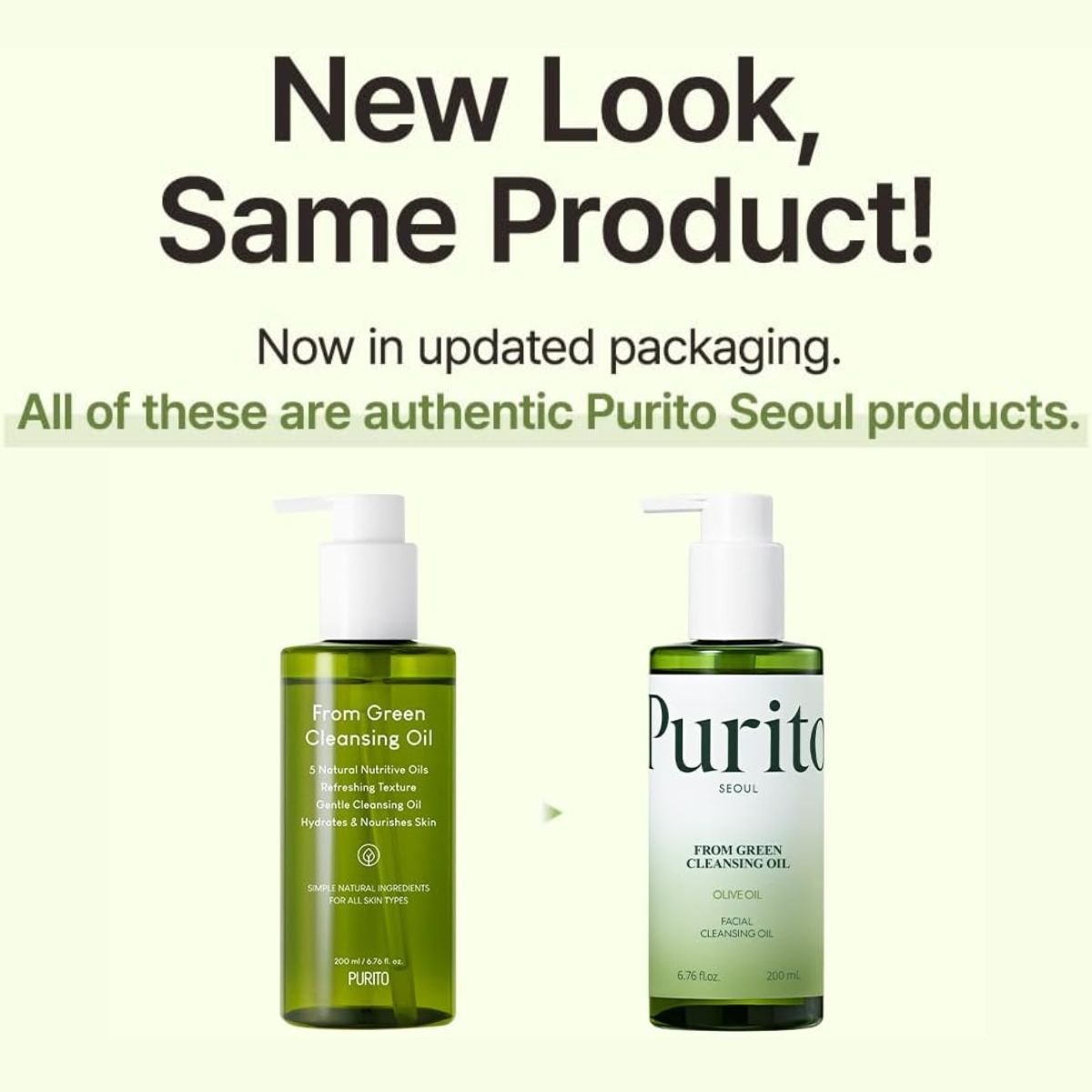 From Green Cleansing Oil 200mL