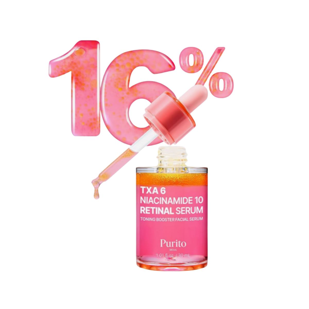 TXA 6 Niacinamide 10 Retinal Serum 30mL