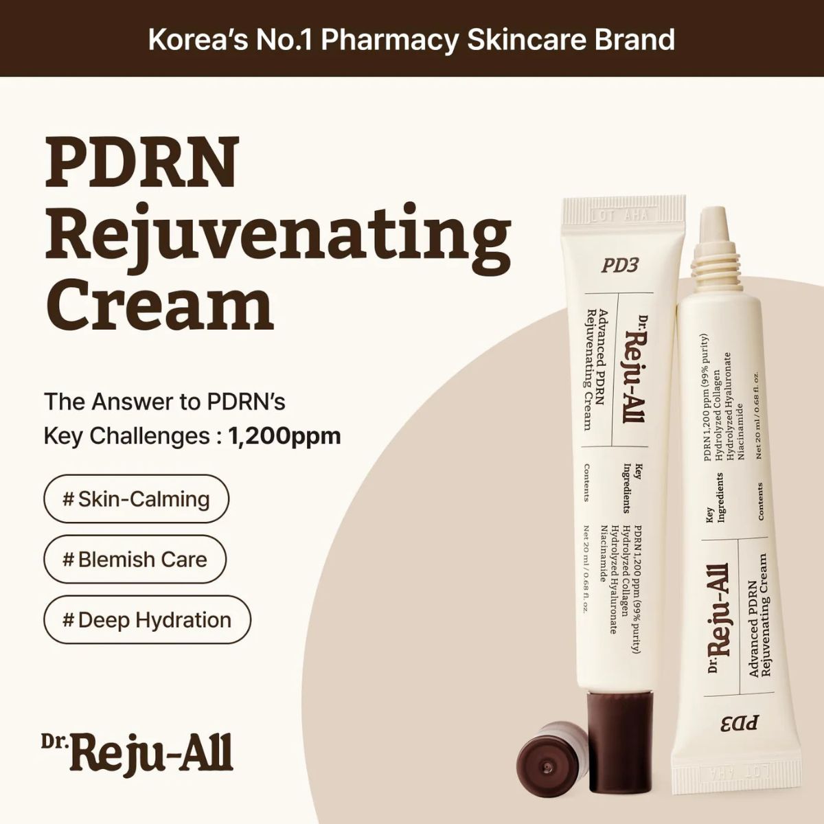 Advanced PDRN Rejuvenating Cream 20g