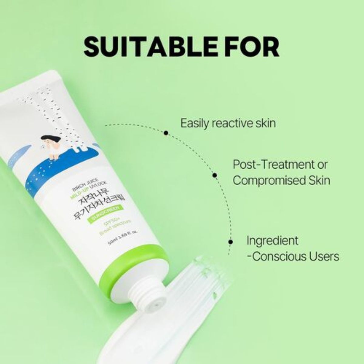 Birch Juice Mild-Up Sunscreen 50mL