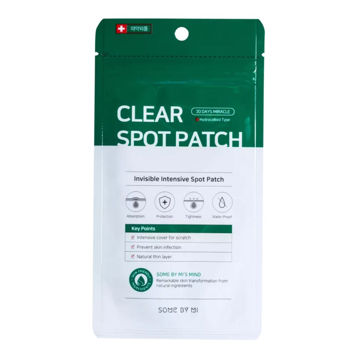 Clear Spot Patch 18pcs (10mm*9ea + 12mm*9ea)