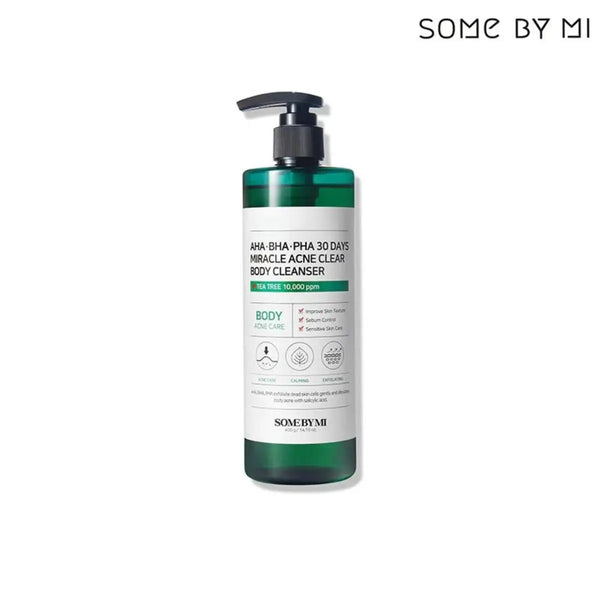 AHA BHA PHA 30 Days Miracle Clear Body Cleanser 400g Somebymi
