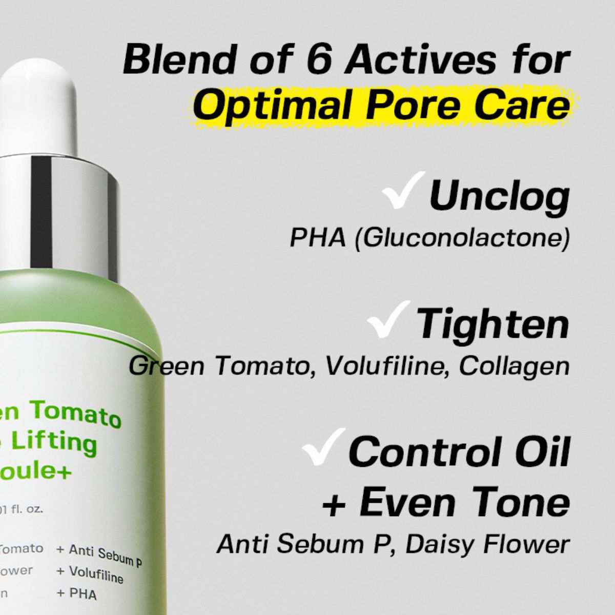 Green Tomato Pore Lifting Ampoule+ 30mL