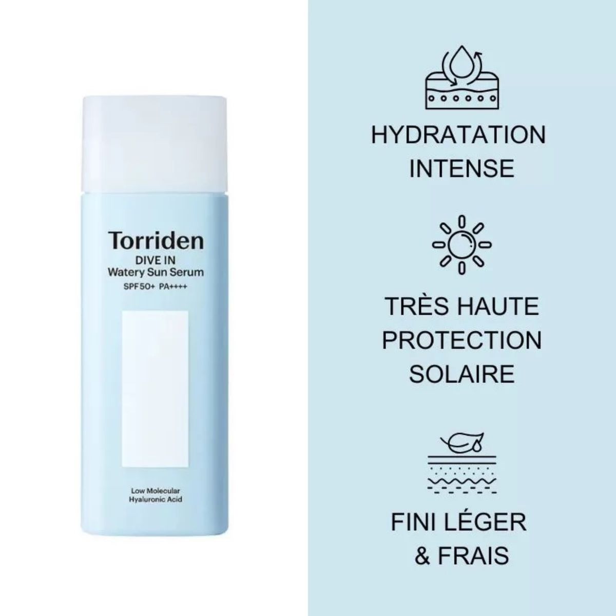 DIVE-IN Watery Sun Serum SPF 50 PA++++ 50mL