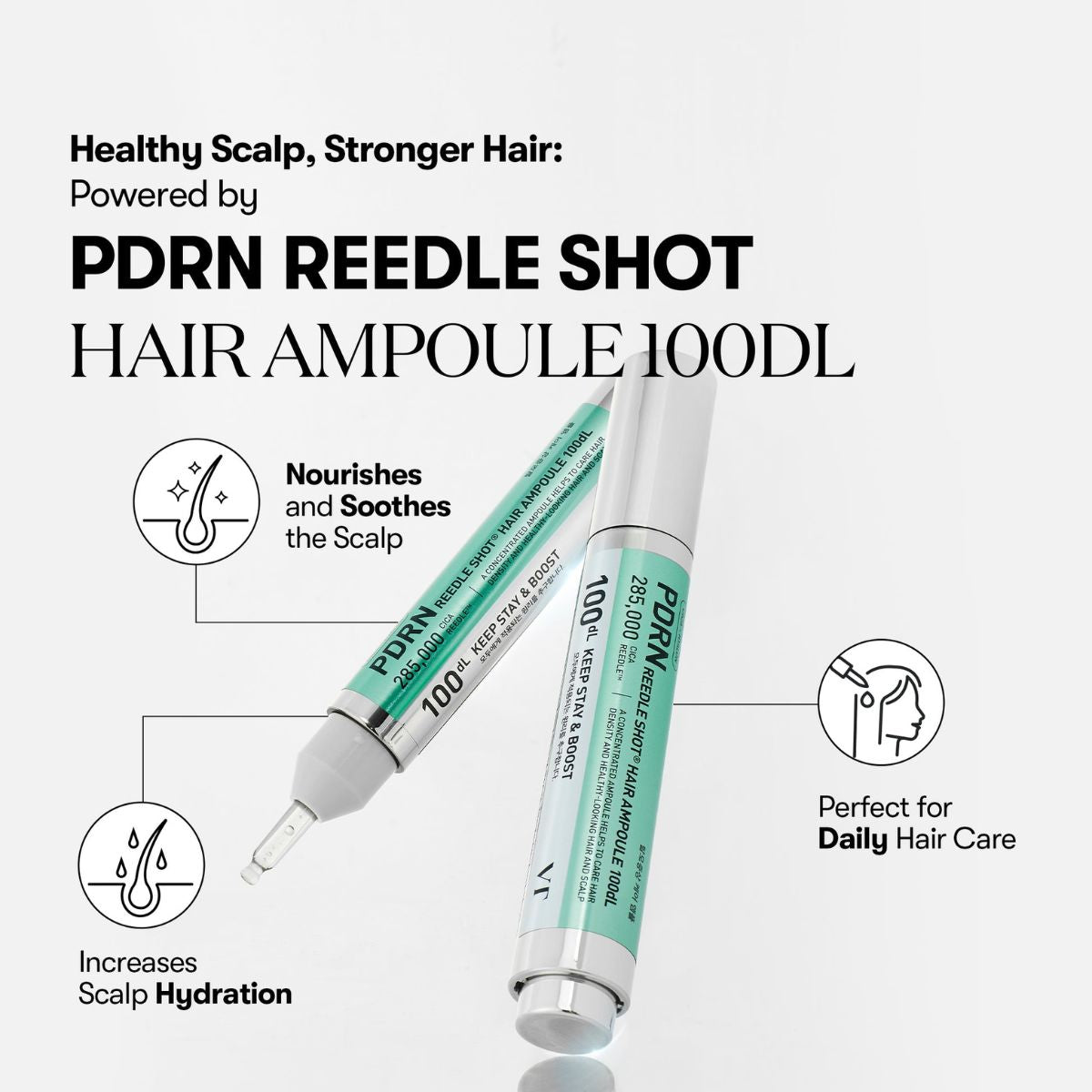 PDRN Reedle Shot Hair Ampoule 100dL