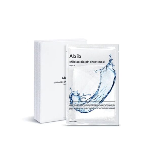 Mild Acidic pH Sheet Mask Aqua Fit