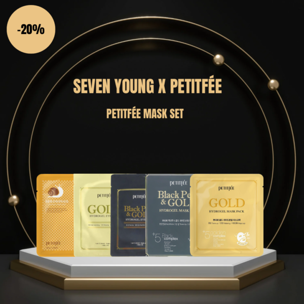 SEVEN YOUNG X PETITFÉE Mask Set 5ea