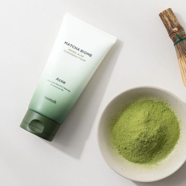 Matcha Biome Amino Acne Cleansing Foam 150g – Image 2