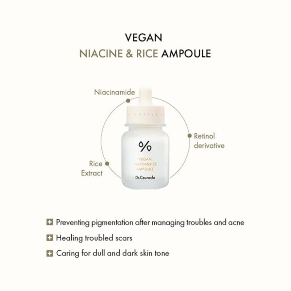 Vegan Niacin & Rice Ampoule 30mL - Image 3