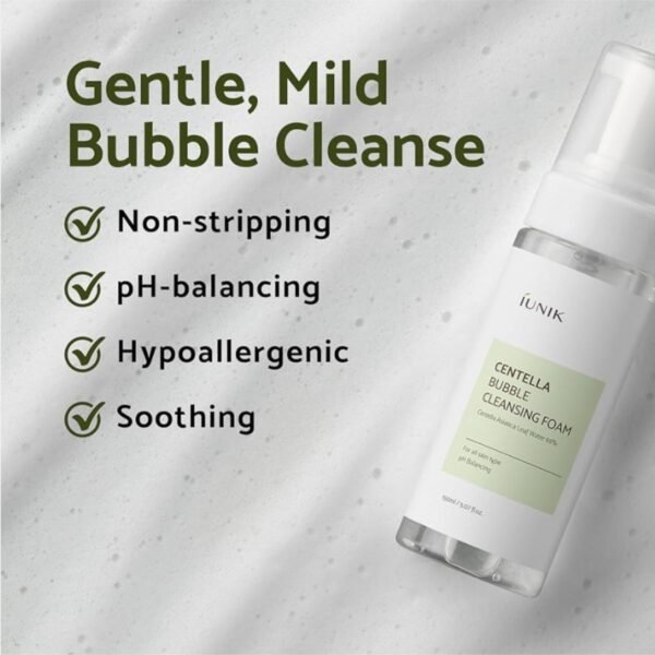 Centella Bubble Cleansing Foam 150mL - Image 4