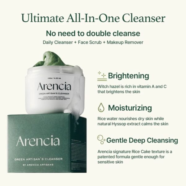 Fresh Green Cleanser 120g – Image 2