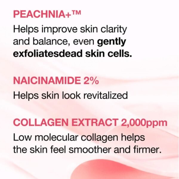 Peach 70 Niacin Brightening Collagen Mask 4ea – Image 3