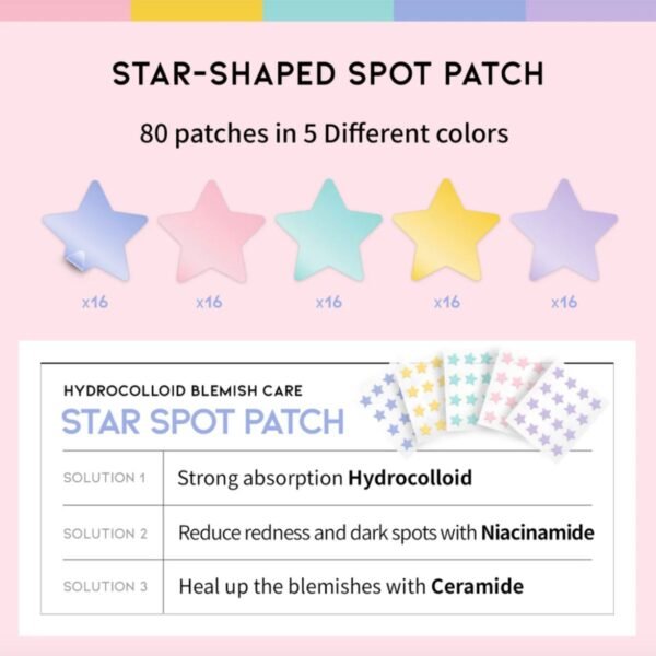 OOTD Star Spot Patch 80 patches – Image 3